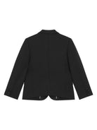 Giacca per bambino Dolce & Gabbana Kids nera con design monopetto L41J89 G7PQI N0000 DOLCE & GABBANA KIDS 