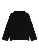 Maglione per neonata Album Di Famiglia Kids nero con maniche a 3/4 25W40216 INK ALBUM DI FAMIGLIA 