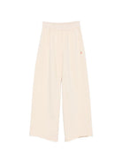 Pantaloni per donna Rose x Merci beige con ricamo ancora RP101 CREAM ROSE 