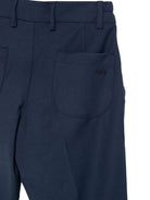 Pantaloni per bambino Fay Kids blu con passanti per cintura FY6P21 I0315 620 FAY KIDS 