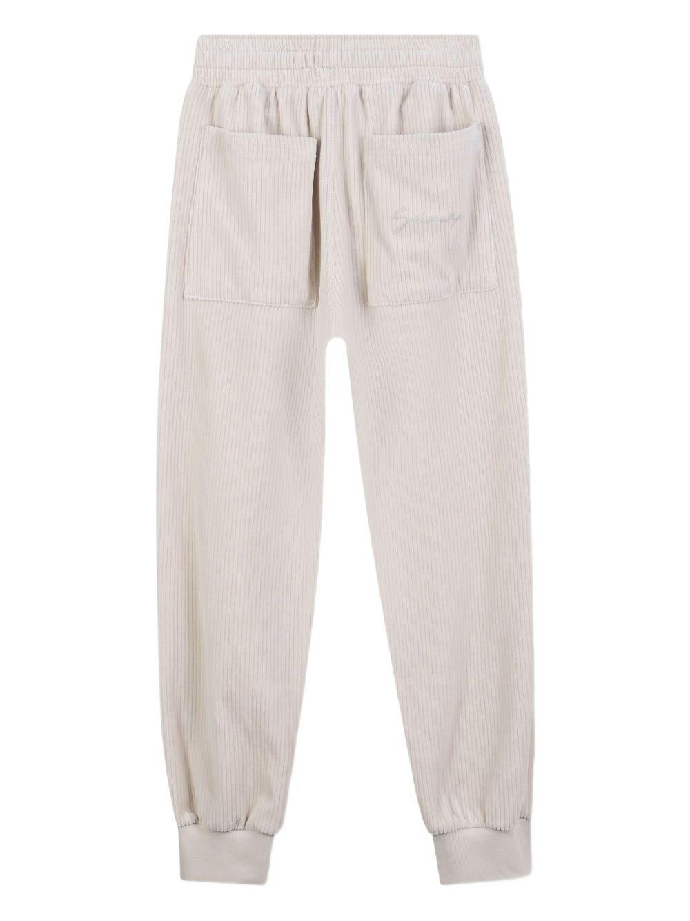 Pantaloni sportivi per bambino Givenchy Kids beige con vita elasticizzata H30924 184 GIVENCHY KIDS 