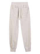 Pantaloni sportivi per bambino Givenchy Kids beige con vita elasticizzata H30924 184 GIVENCHY KIDS 
