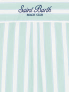 Camicia per donna MC2Saint Barth multicolore con design a righe BRIG001 00521L MC2 ST. BARTH 