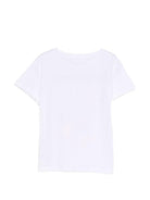 T-shirt per bambina Billieblush bianca con stampa grafica U21961 10P BILLIEBLUSH KIDS 
