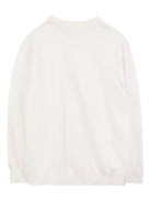 Felpa per bambino Givenchy Kids bianca con logo ricamato H30947 117 GIVENCHY KIDS 