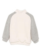Giubbino per bambino Eleventy Kids grigio con logo ricamato EX2P27 U0232 101GR ELEVENTY KIDS 
