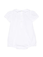 Tutina per neonati Mariella Ferrari bianca con dettagli ricamati PLO13BIS 305 MARIELLA FERRARI KIDS 
