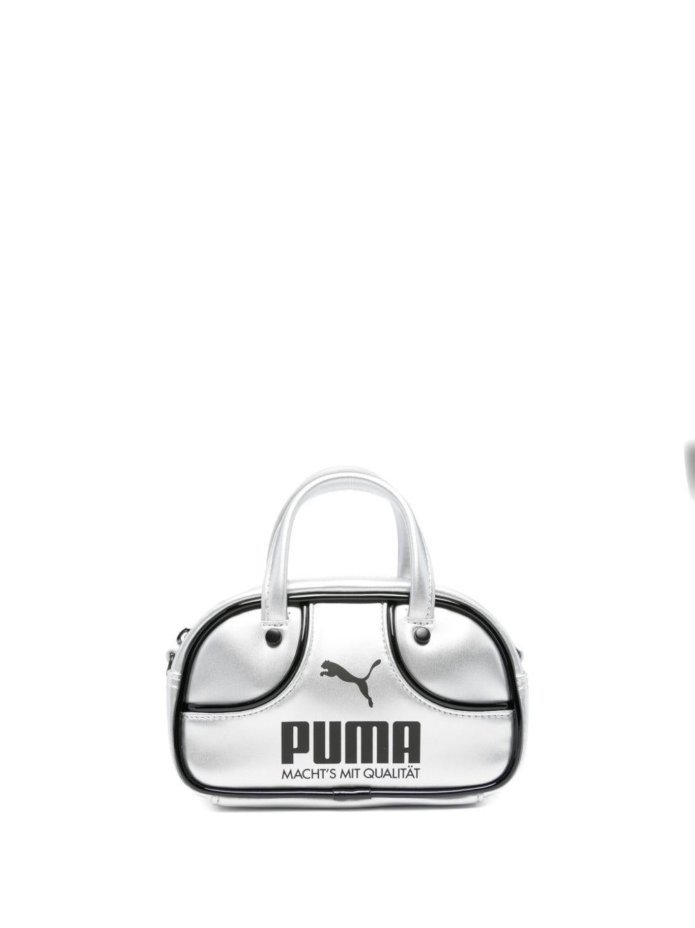Borsa per bambina Puma Kids argento con manici superiori color argento 92485 01 PUMA KIDS 