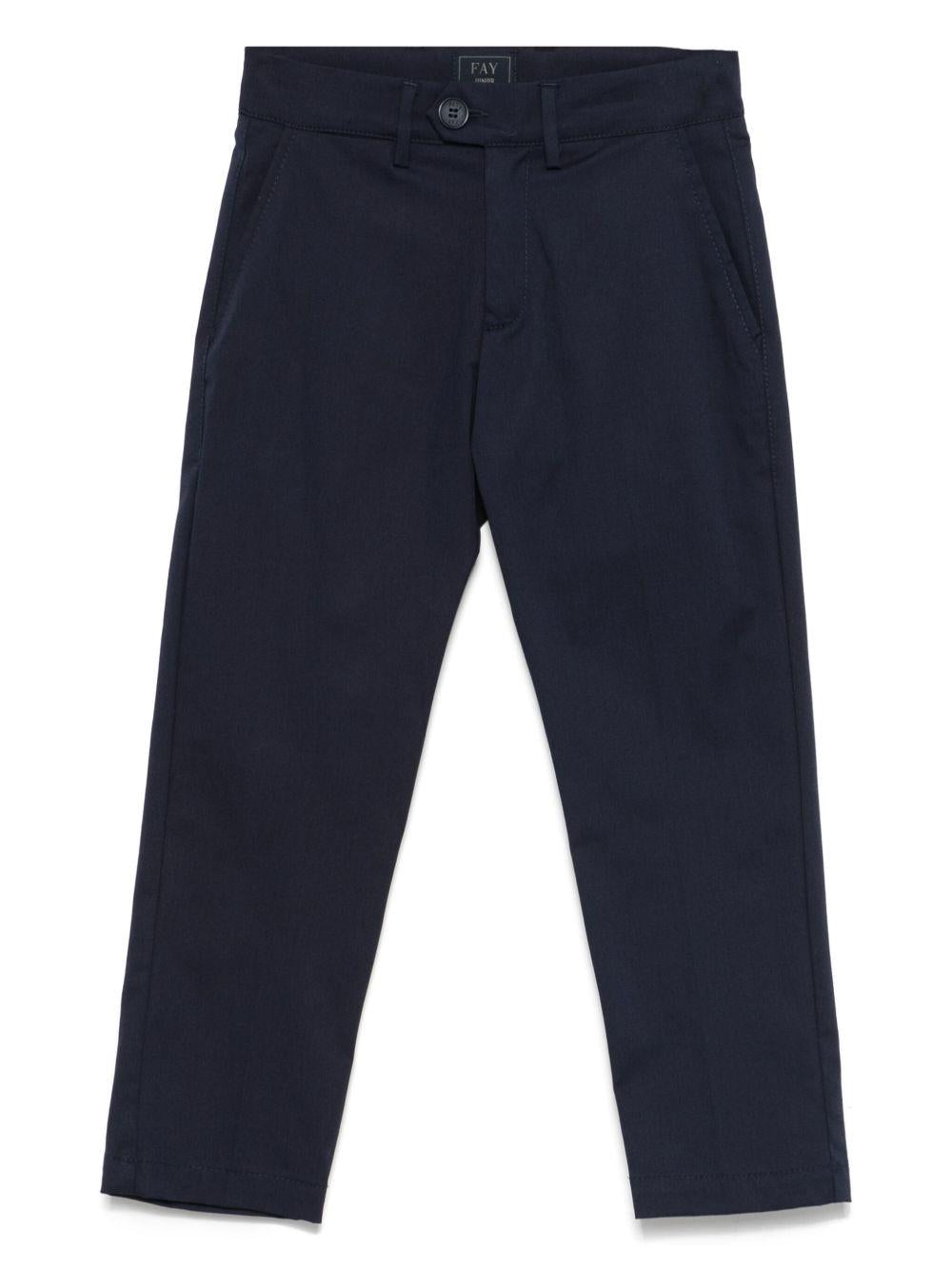 Chino per bambino Fay Kids blu FW6P10 G0019 620 FAY KIDS 