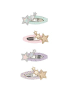 Set di quattro fermagli per bambina Mimi & Lula multicolore con design stelle 182006-23 STAR MIMI & LULA KIDS 