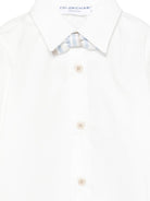 Set camicia e salopette per neonato Colorichiari bianco a righe (2 pezzi) MN308398 4885 53 COLORICHIARI KIDS 
