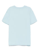 T-shirt per bambino Stella McCartney Kids azzurro con stampa grafica TX8P41 Z0434 670 STELLA McCARTNEY KIDS 
