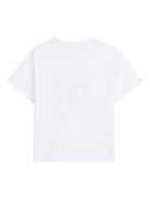 T-shirt per bambino Kenzo Kids bianca con stampa tigre K61676 10P KENZO KIDS 