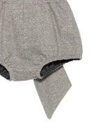 Pantaloncini per bambina Douuod Kids grigi con dettaglio fiocco DZ6A79 E0246 808OR DOUUOD KIDS 