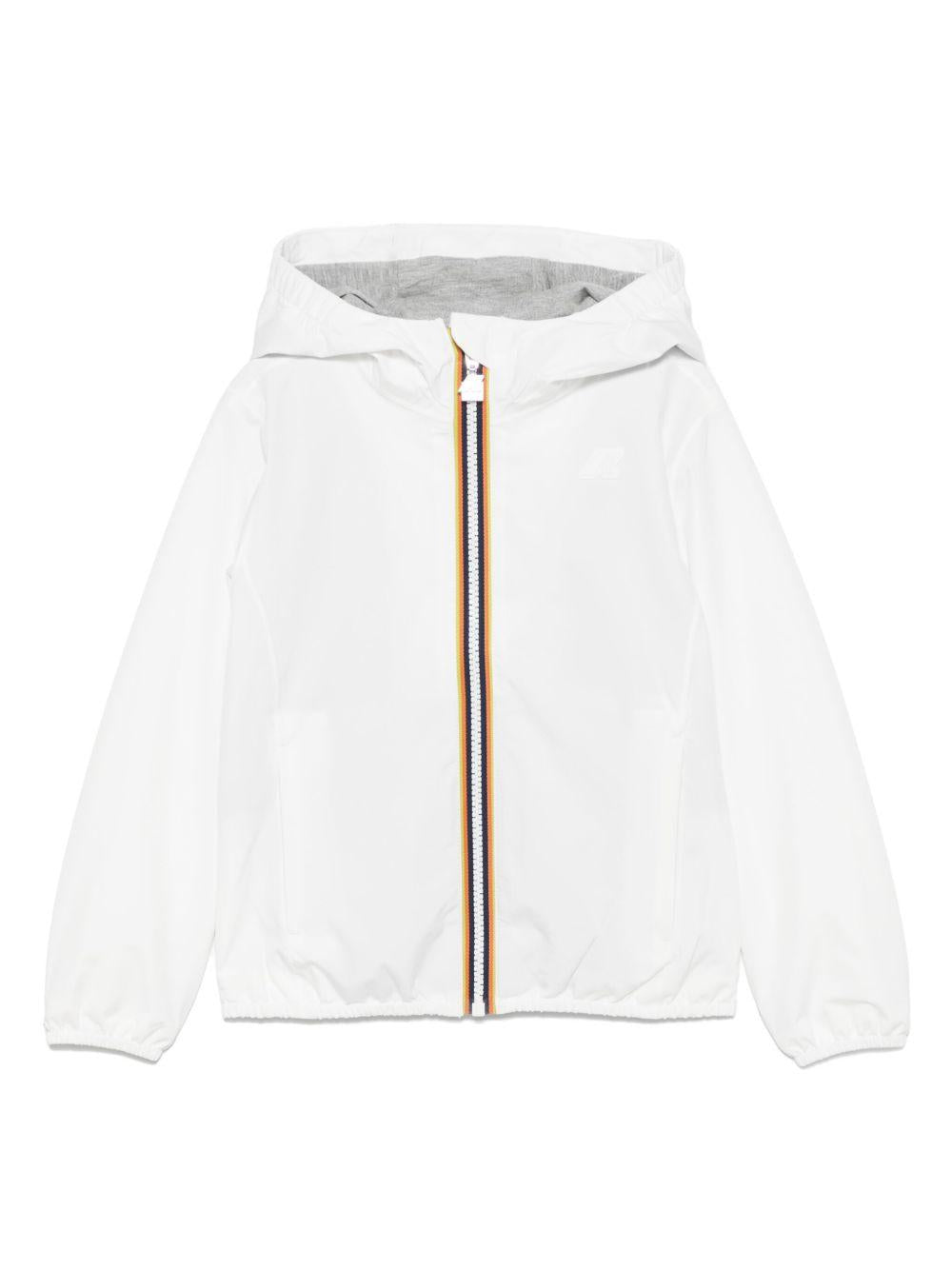 Giacca P.Lily Stretch Poly per bambina K-WAY Kids bianca con fitting slim K2148NW 001 K-WAY KIDS 