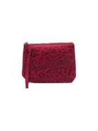 Pochette Aline MC2 Saint Barth bordeaux con decorazione leopardata ALI0032 00269L MC2 ST. BARTH KIDS 