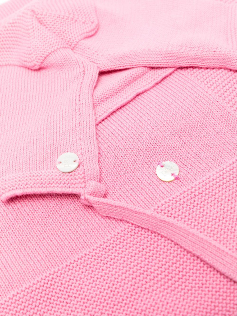 Set tutina cappellino e copertina per neonata Paz Rodriguez rosa con placca con logo 122-123193 46 PaZ RODRIGUEZ KIDS 