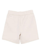 Shorts per neonato Emporio Armani Kids beige con dettaglio logo EB001121 AF20698 U1156 EMPORIO ARMANI KIDS 