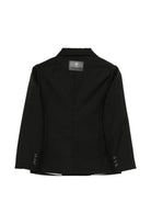 Giacca per bambino Roberto Cavalli Kids nera a doppiopetto CBP26119GC BLACK ROBERTO CAVALLI KIDS 