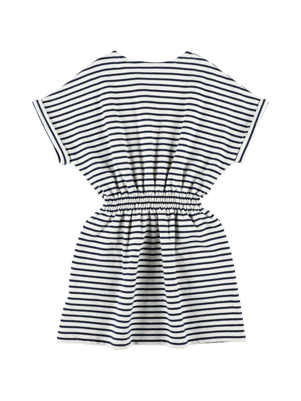 Abito per bambina Bonpoint multicolore con design a righe S06GDRK00002 274 BONPOINT KIDS 