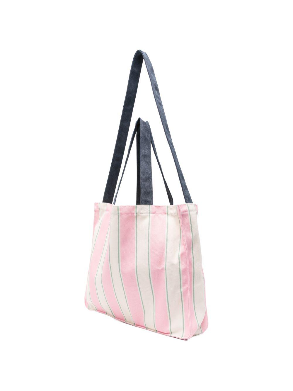 Borsa tote Essential Bag N MC2 Saint Barth multicolore con design a righe EBAGN007 09183L MC2 ST. BARTH KIDS 