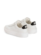 Sneakers per bambini Dolce & Gabbana Kids bianche con logo sul tallone D11378 AY874 89697 DOLCE & GABBANA KIDS 
