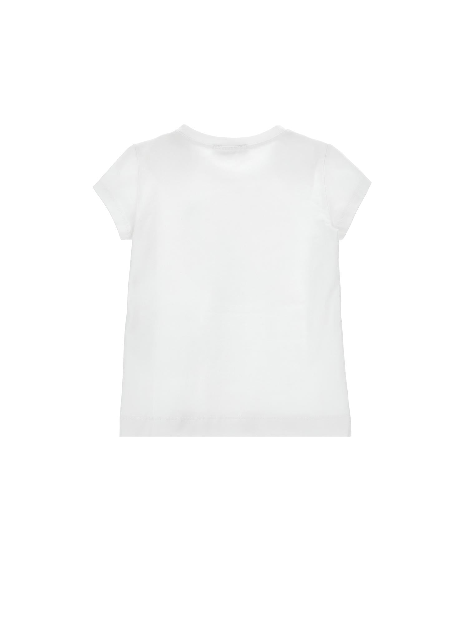 T-shirt per bambina Monnalisa x Disney bianca con stampa grafica Oceania 19H630 8004 0099 MONNALISA KIDS 