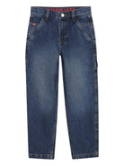 Jeans per bambino Hugo Kids denim con design a cinque tasche G00985 Z25 Hugo KIDS 