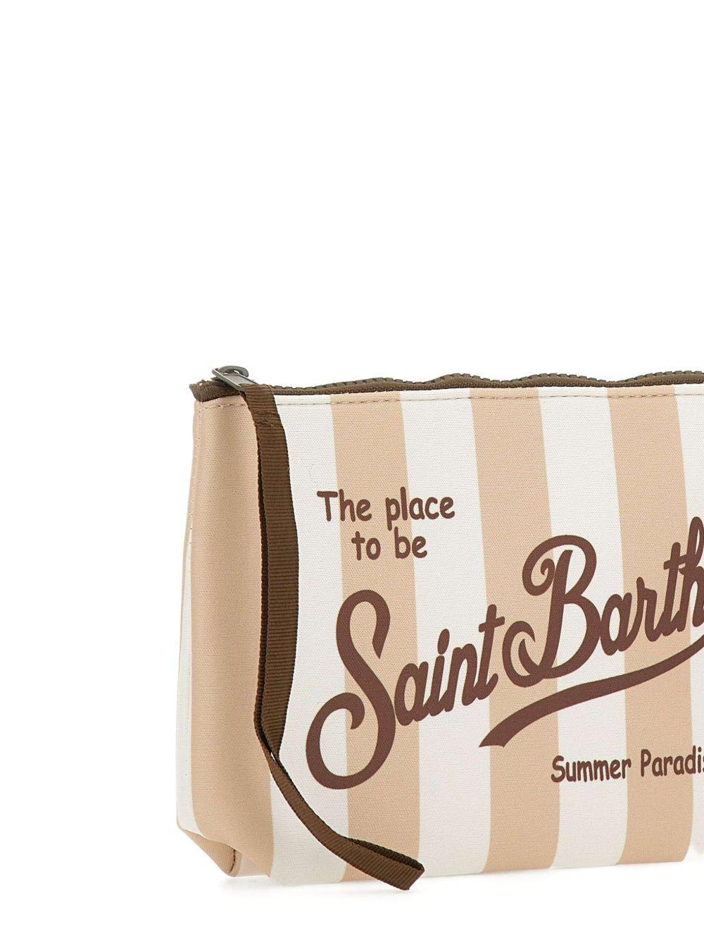 Pochette Aline pop MC2 Saint Barth beige con cinturino da polso ALIN001 09413L MC2 ST. BARTH 