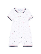 Tutina per neonato Tartine & Chocolat bianca con stampa grafica CC30011 01 TArtine & Chocolat KIDS 
