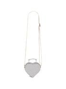 Borsa per bambina Bonpoint argento con effetto glitterato P06GBAW00001 089 BONPOINT KIDS 