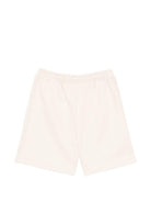 Shorts per bambino Palm Angels Kids beige con dettaglio strisce laterali PBCL001S26FAB001 092 PALM ANGELS KIDS 
