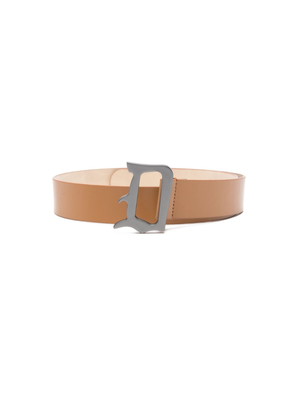 Cintura per bambino DONDUP Kids marrone con fibbia con logo DMAV002CPE020 6006 DONDUP KIDS 