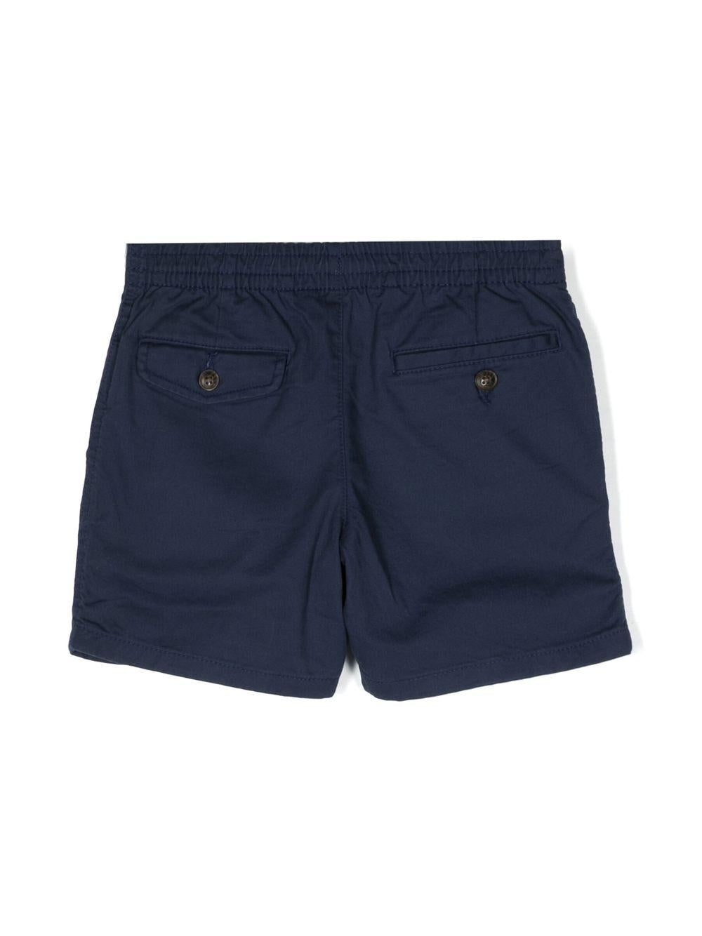 Shorts per bambino Polo Ralph Lauren Kids blu con caratteristico motivo Polo Pony 322855350 011 Ralph Lauren kids 