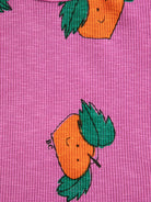 T-shirt per neonata Bobo Choses fucsia con stampa grafica rapa B126AB022 561 BOBO CHOSES KIDS 