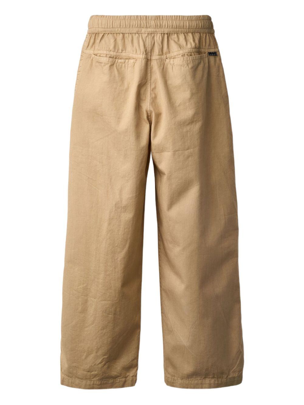 Pantaloni Aster per bambino Molo beige con chiusura interna con coulisse 1S26I105 5633 MOLO KIDS 