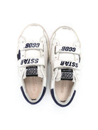 Sneakers per bambino Golden Goose Kids Superstar bianco con applicazione stella F00111F000418 10304 GOLDEN GOOSE KIDS 