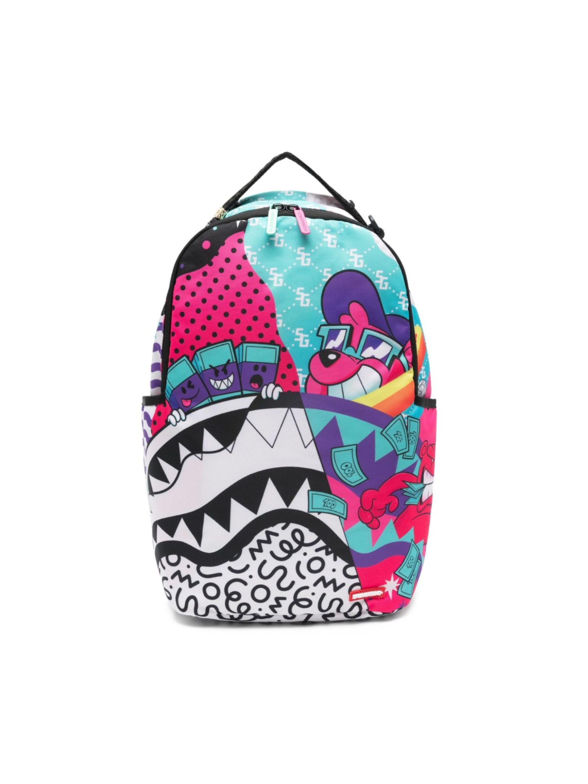 Zaino per bambino Sprayground kid multicolore con stampa grafica 910B8309 NSZ SPRAYGROUND KIDS 
