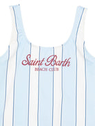 Costume per bambina MC2 Saint Barth Kids multicolore con design a righe CARA001 03087L MC2 ST. BARTH KIDS 