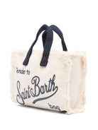 Phone Bag MC2 Saint Barth bianca con logo a contrasto PHONE001 02564L MC2 ST. BARTH KIDS 