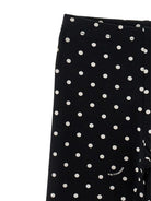 Leggings per bambina Monnalisa nero con motivo a pois 19G420NP 7750 5099 MONNALISA KIDS 