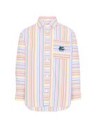 Camicia per bambino Etro Kids multicolore con motivo a righe GY5P20 Z3654 101VE ETRO KIDS 