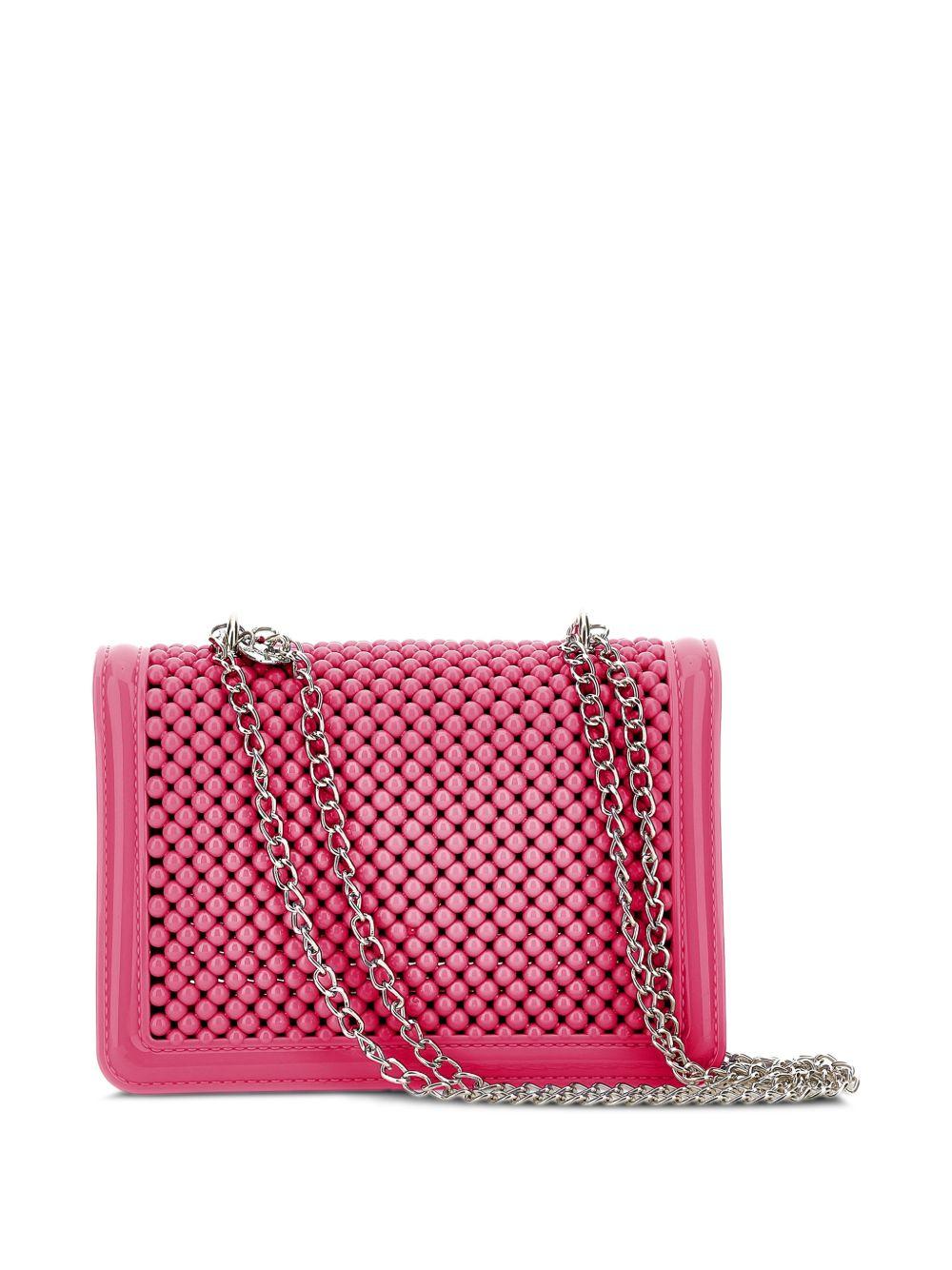 Borsa per bambina Monnalisa fucsia con design a perline 17G000 7061 0097 MONNALISA KIDS 