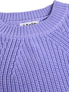 Maglione Gillis per bambina Molo lilla con lavorazione in maglia 2S26K202 5622 MOLO KIDS 