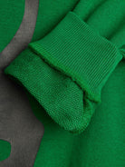 Felpa per bambino Mini Rodini verde con stampa grafica pantera 11000335 GREEN MINI RODINI KIDS 