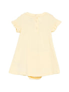 Abito per neonata Polo Ralph Lauren Kids giallo con stampa Polo Bear sul davanti 310A11770 001 Ralph Lauren kids 