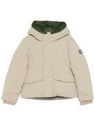 Giacca imbottita per bambino Save The Duck Kids beige con cappuccio P32292B COTO21 21651 SAVE THE DUCK KIDS 