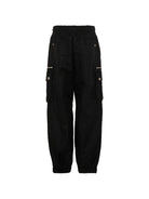 Pantaloni cargo per bambino Jhon Richmond Junior nero elasticizzato in vita RBP26049PA BLACK JOHN RICHMOND JUNIOR 