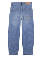 Jeans per bambino Givenchy Kids in denim con ricamo con logo H31088 Z25 GIVENCHY KIDS 