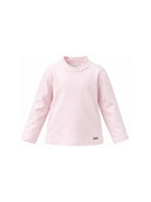 T-shirt per bambina Monnalisa Kids rosa con dettaglio collo alto 17HLUP 8201 0091 MONNALISA KIDS 